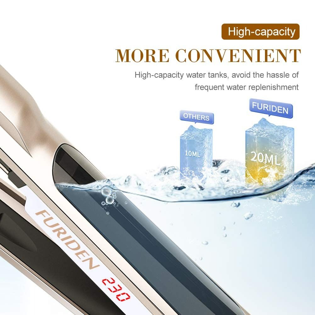 Furiden steam hair straightener on sale
