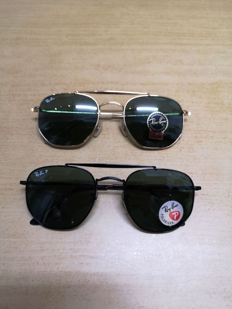 💯 Authentic New Unisex Ray-Ban RB3648 Marshal Sunglasses available in  Classic Polarized G-15 lens