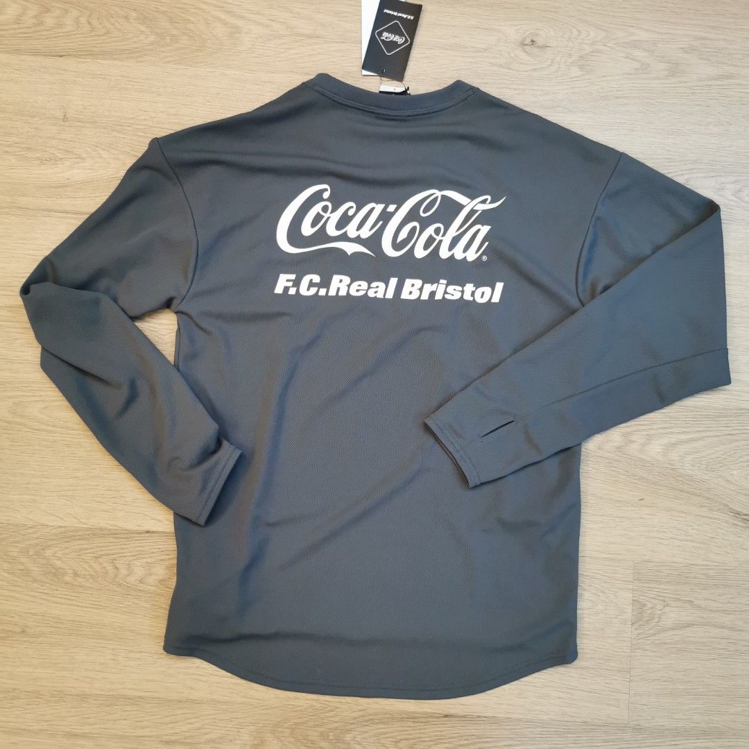 FCRB COCA COLA L/S TOUR TEE - Tシャツ/カットソー(七分/長袖)