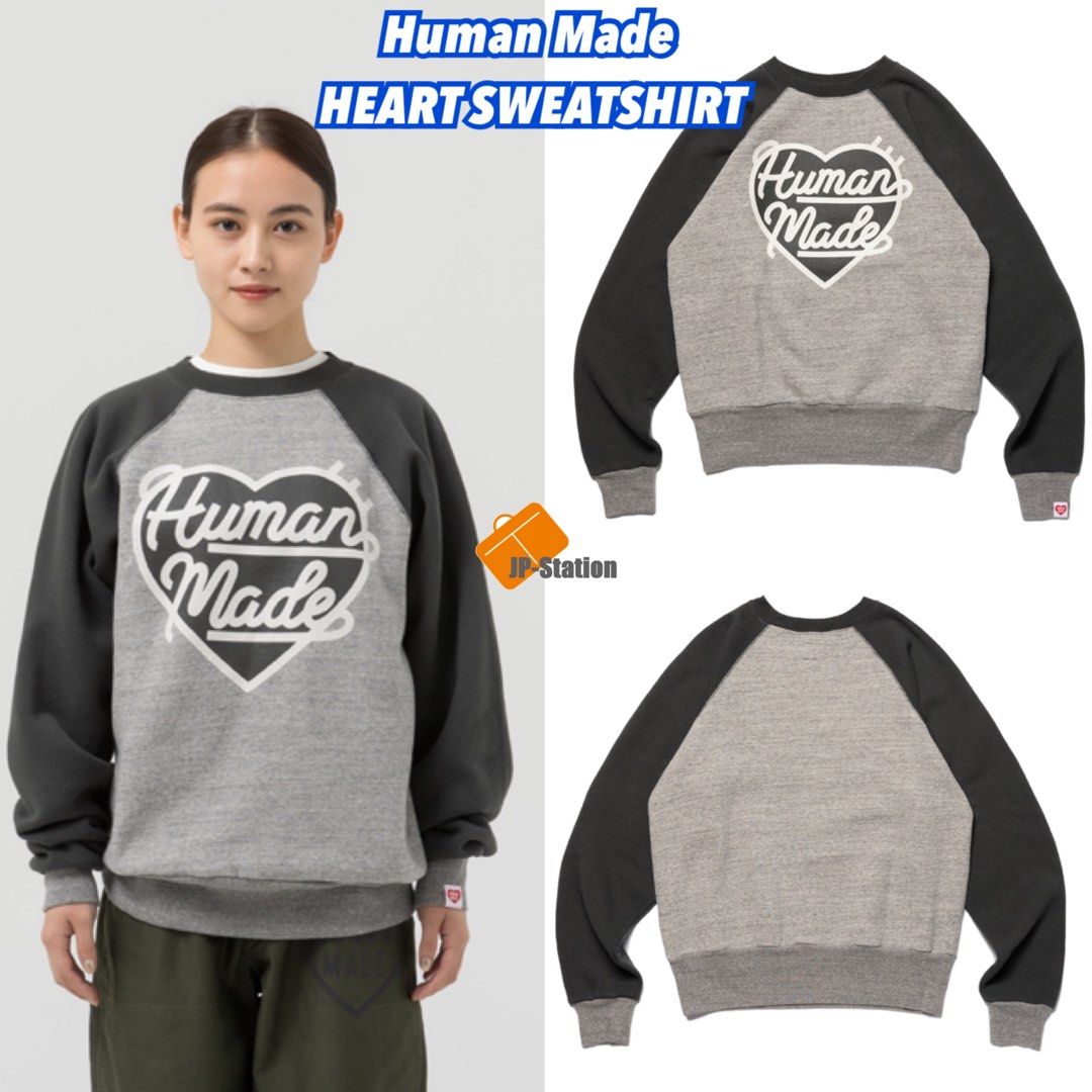 ヒューマンメイド　HEART SWEATSHIRT