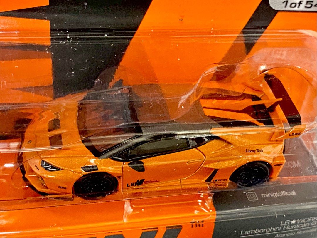 全新New) MiniGT Mini GT 355 Lamborghini Huracan GT Arancio