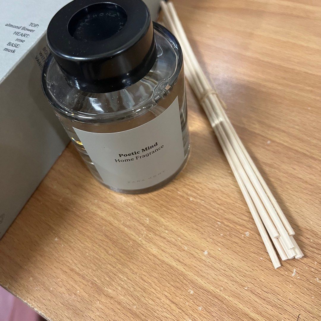全新 ZARA HOME Poetic Mind詩意心靈 擴香瓶 100ml 木質調, 家具及居家用品, 居家香薰在旋轉拍賣