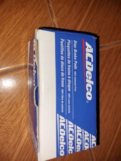 AC Delco Disc Brake pads