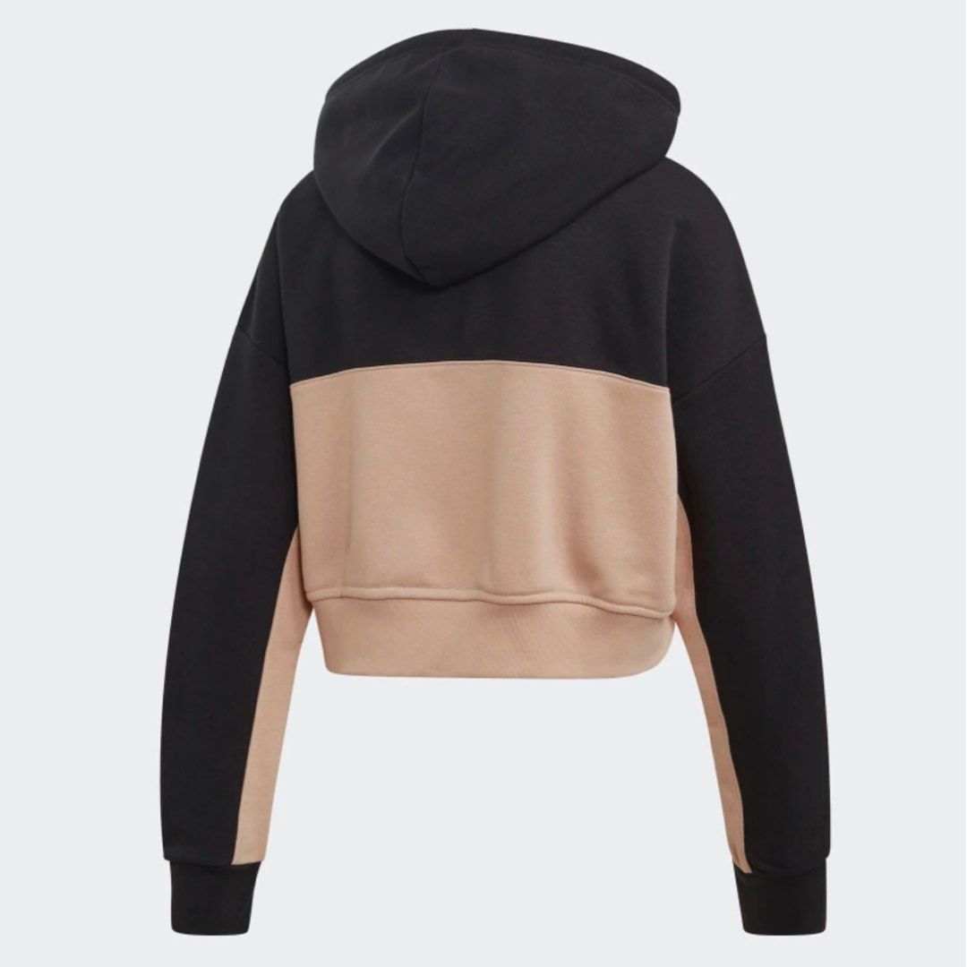 Originals cropped sales hoodie ash pearl