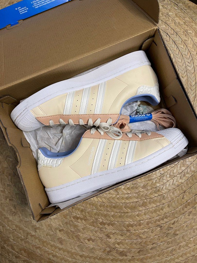 adidas superstar ecru