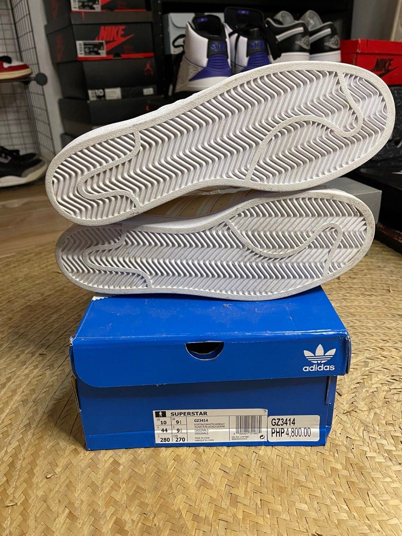 adidas superstar ecru