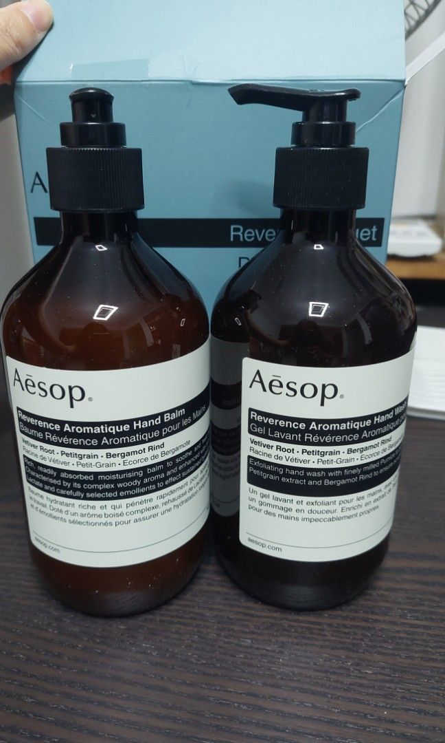 Aesop hand wash and hand balm set, Beauty & Personal Care, Hands