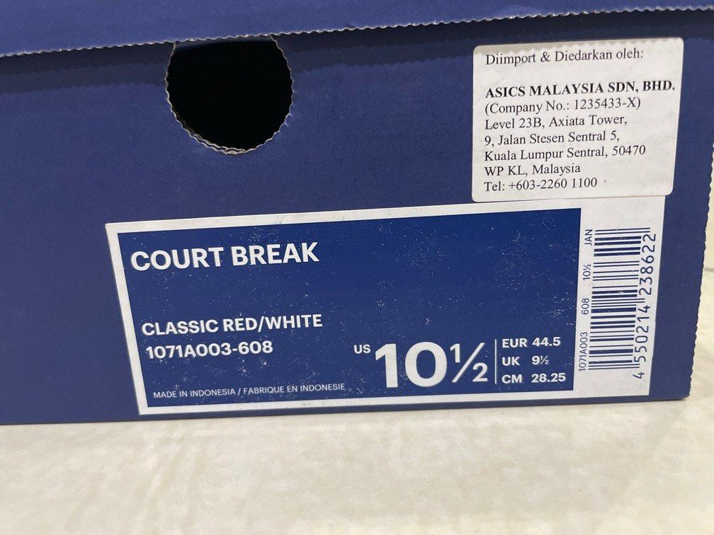 asics court break