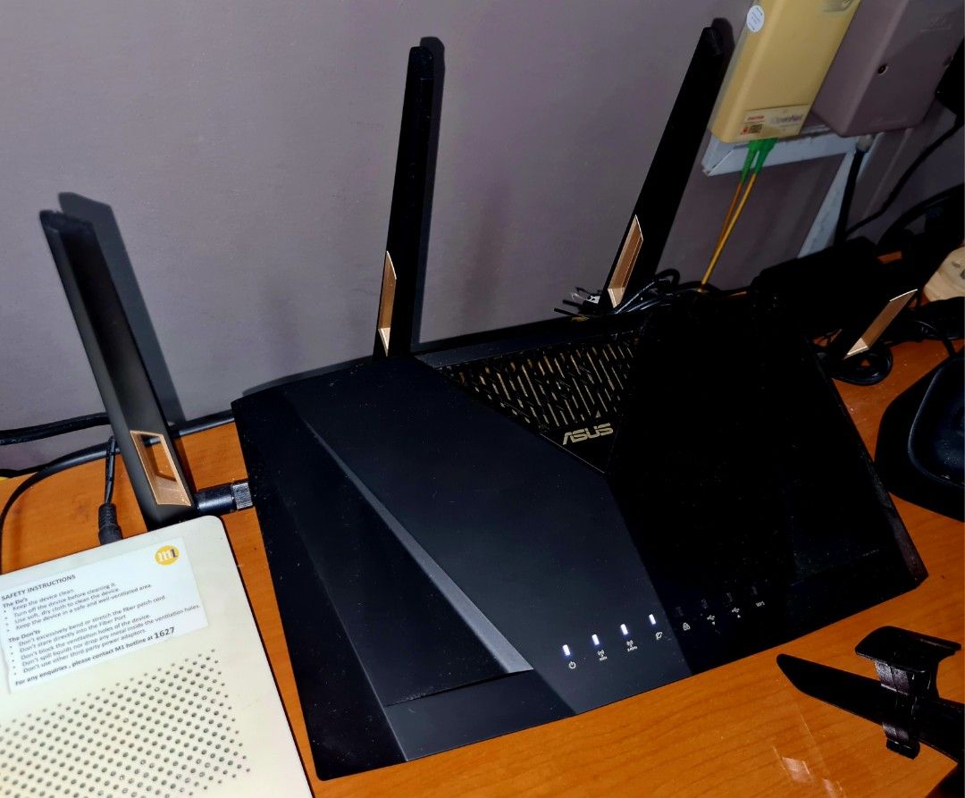 Ax88 Router Asus Router RT-AX88U, Computers & Tech, Parts & Accessories, Networking ...