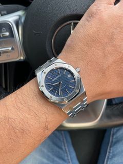 Audemars Piguet 14790ST Full Set Blue Dial