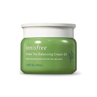 Authentic Innisfree Green Tea Balancing Cream EX Double Squeezed Green Tea from Jeju Island 50ml