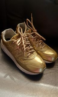 Authentic New balance gold shoes
