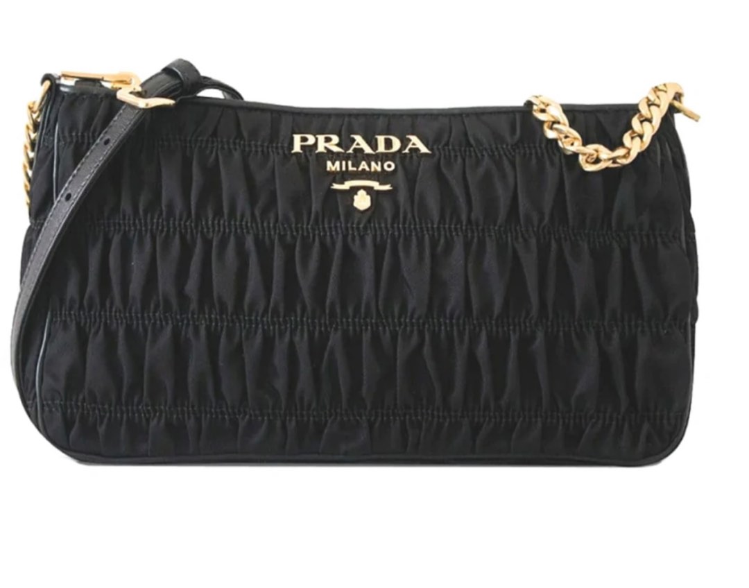 Authentic Prada 1BH152 Tessuto Gaufre Sling Bag, Luxury, Bags & Wallets on  Carousell