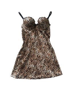 Authentic Victoria’s Secret Leopard print cami dress 34b