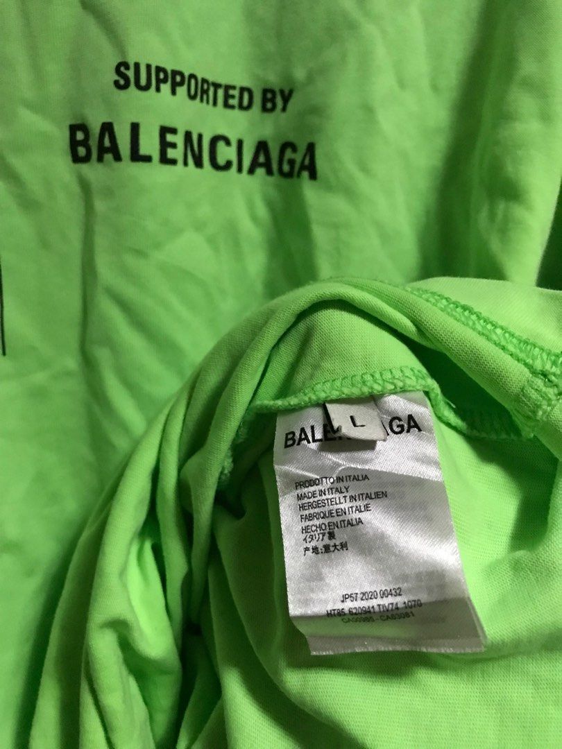 BALENCIAGA SHIRT, Men's Fashion, Tops & Sets, Tshirts & Polo Shirts on