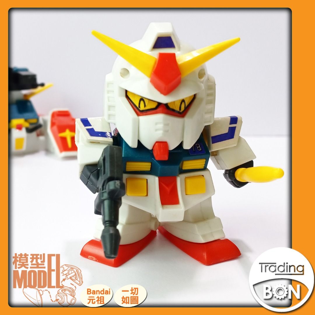 Bandai 元祖SD Gundam｜F.A.P. 完美鋼彈FA-78-1｜PF-78-1 全裝甲鋼彈