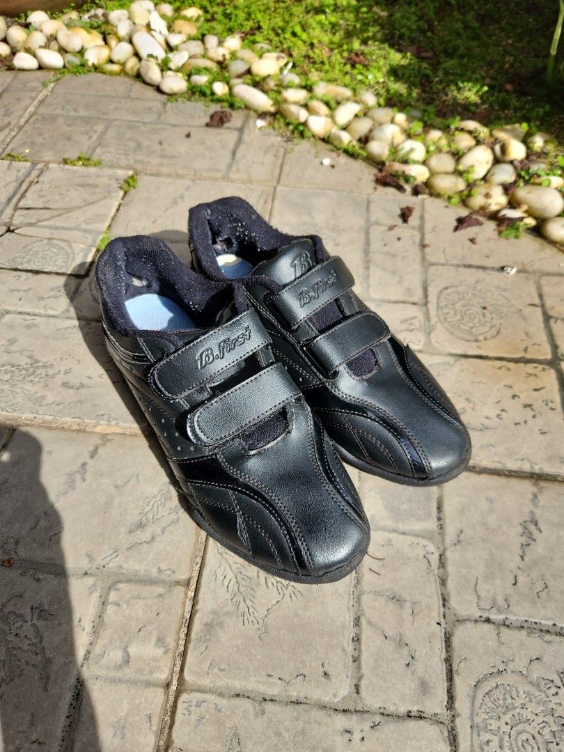 Bata B.First Black School Shoe