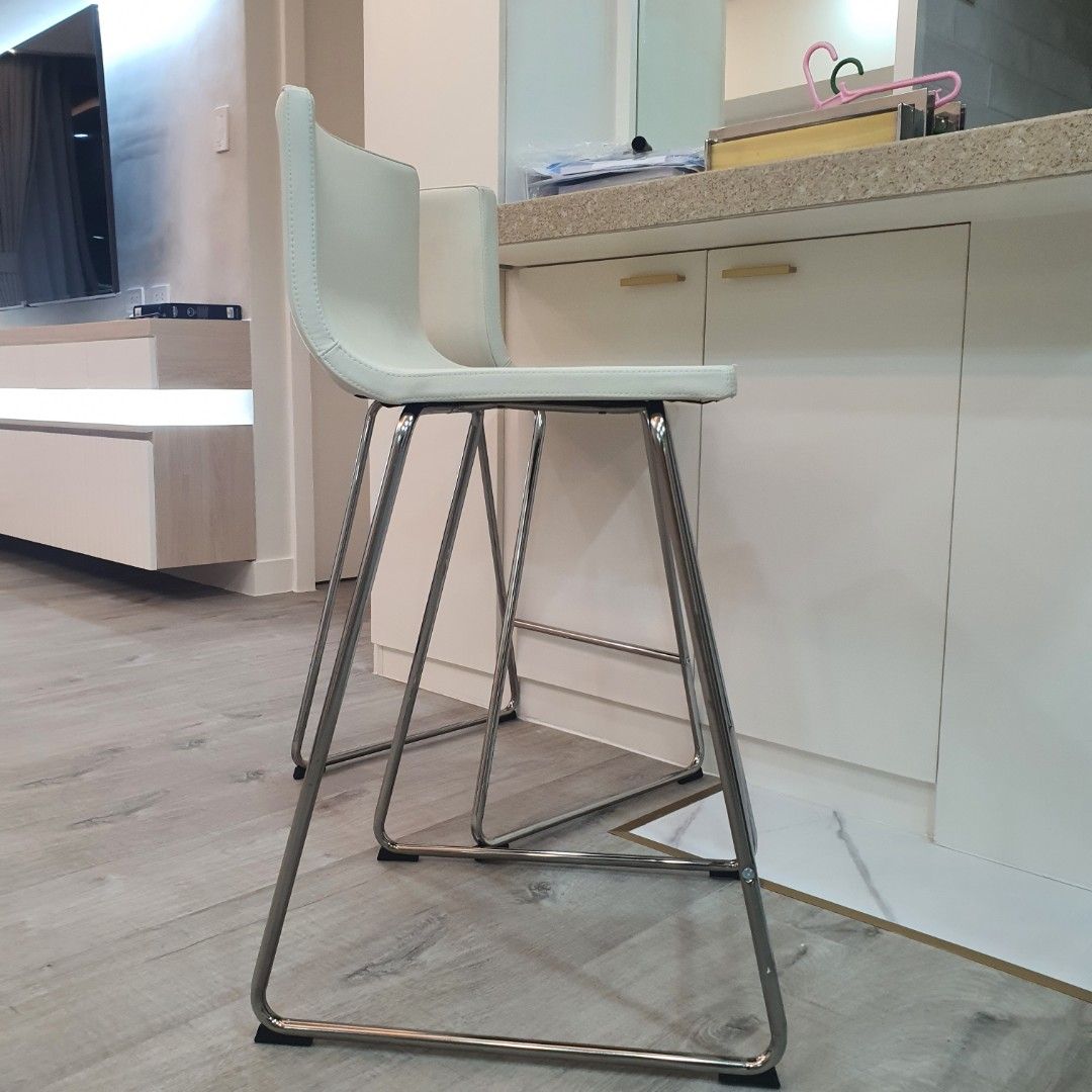 Bernhard Bar Stool with Backrest from IKEA, Furniture & Home Living
