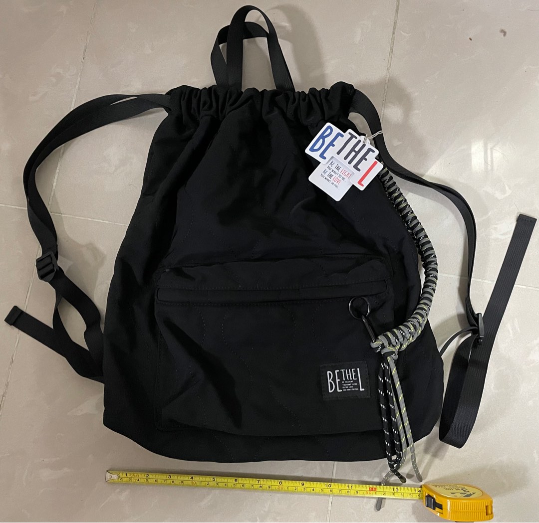 Bethel drawstring backpack 背囊100%全新, 女裝, 手袋及銀包, 背囊