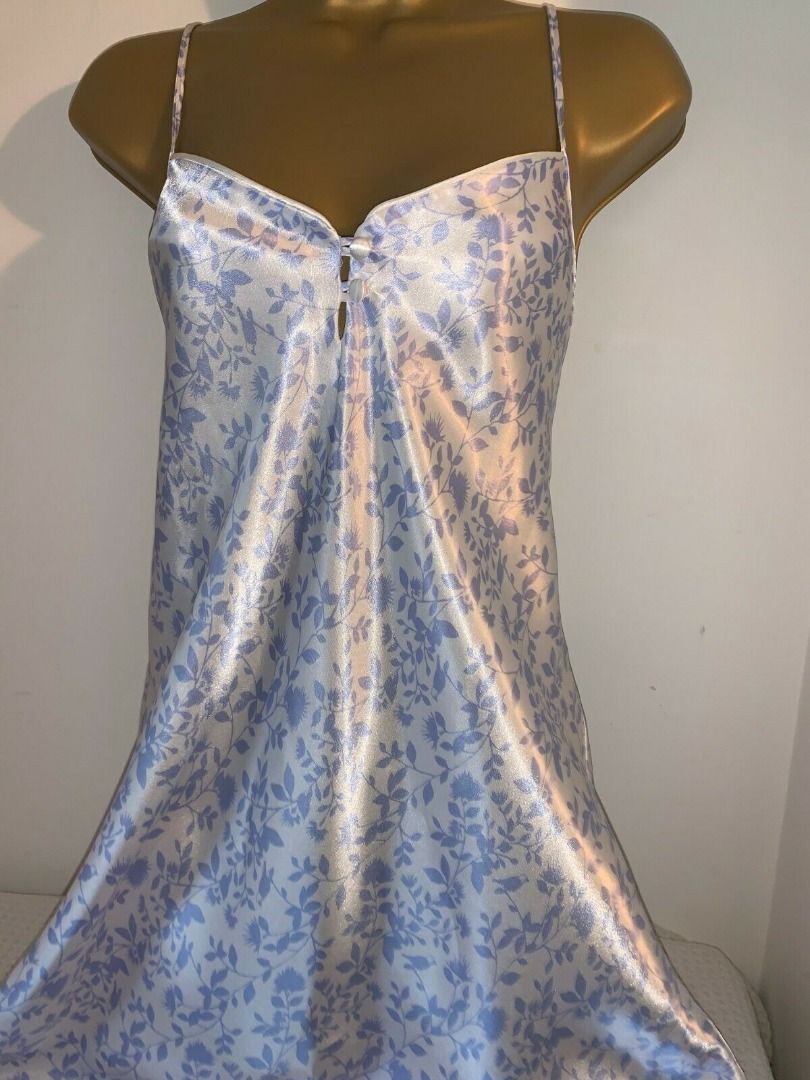 BHS The Collection Poly Satin Negligee/Chemise/Nightdress/Nightgown  (pre-loved)., Women's Fashion, New Undergarments u0026 Loungewear on Carousell