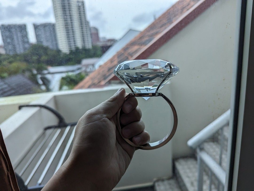Giant hotsell wedding ring