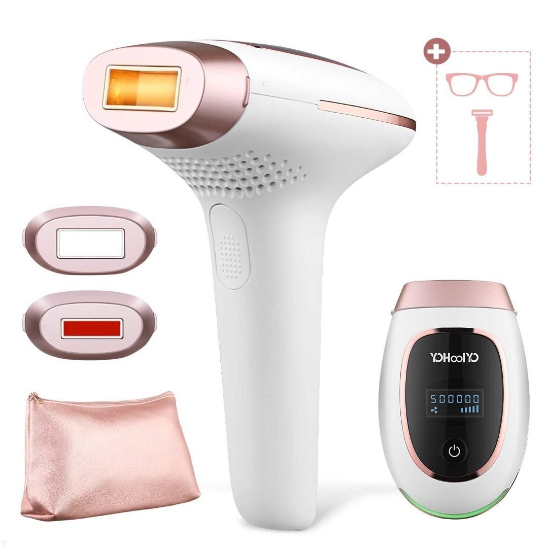 BIG SALE ! YOHOOLYO IPL Hair Removal for Women Home Use Permanent Hair  Removal 500,000 Flashes with LCD Screen for Face Armpits Legs Arms Bikini  Area At Home, Beauty & Personal Care,