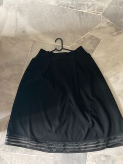 Black Midi Skirt