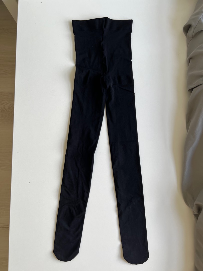 Black Opaque Pantyhose Stockings 110D, Women's Fashion, Bottoms, Jeans ...