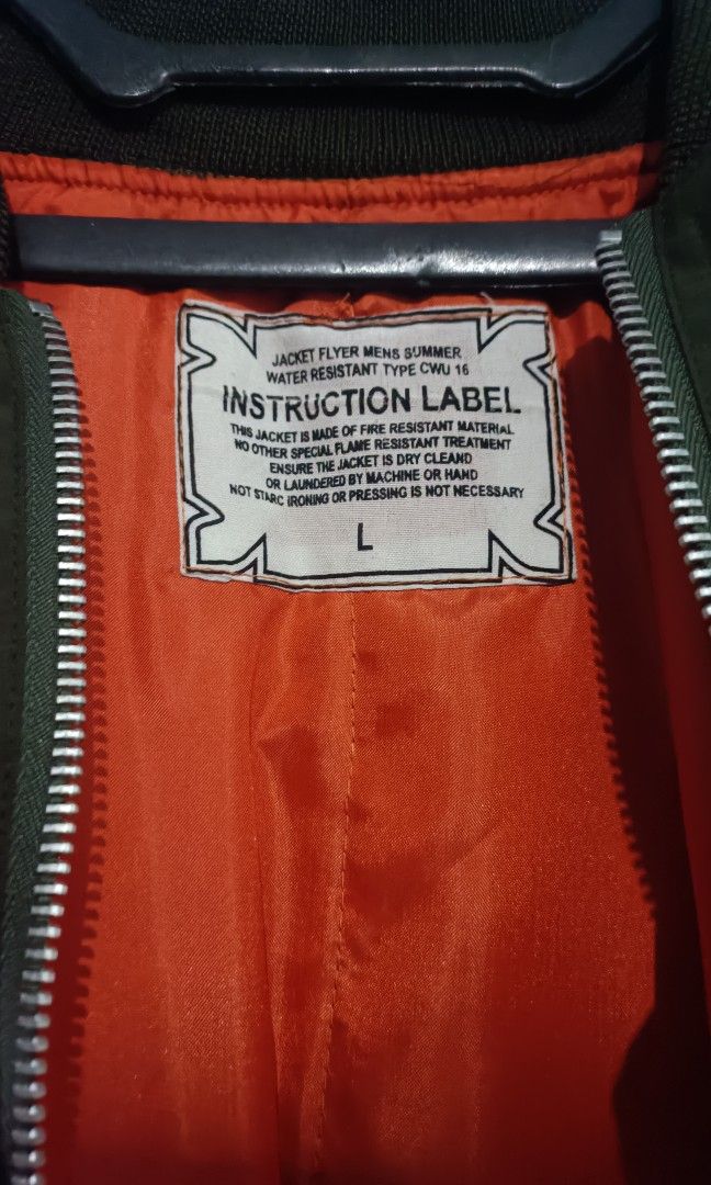 World War2 Bomber Jacket, Men's Fashion, Men's Clothes, Tops on Carousell