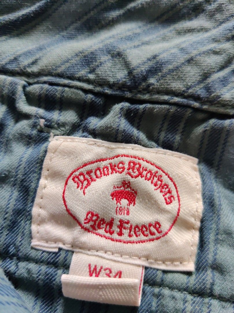 brooks brothers red fleece shorts