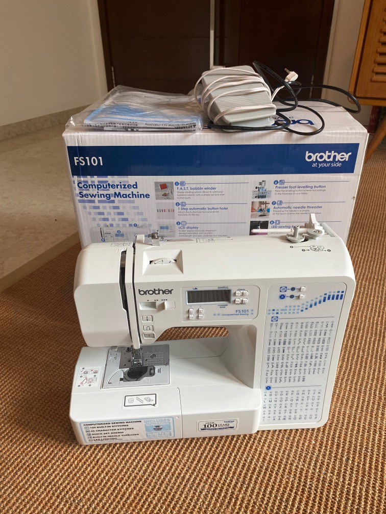 Brother FS101 computerized sewing machine, Hobbies & Toys, Stationery