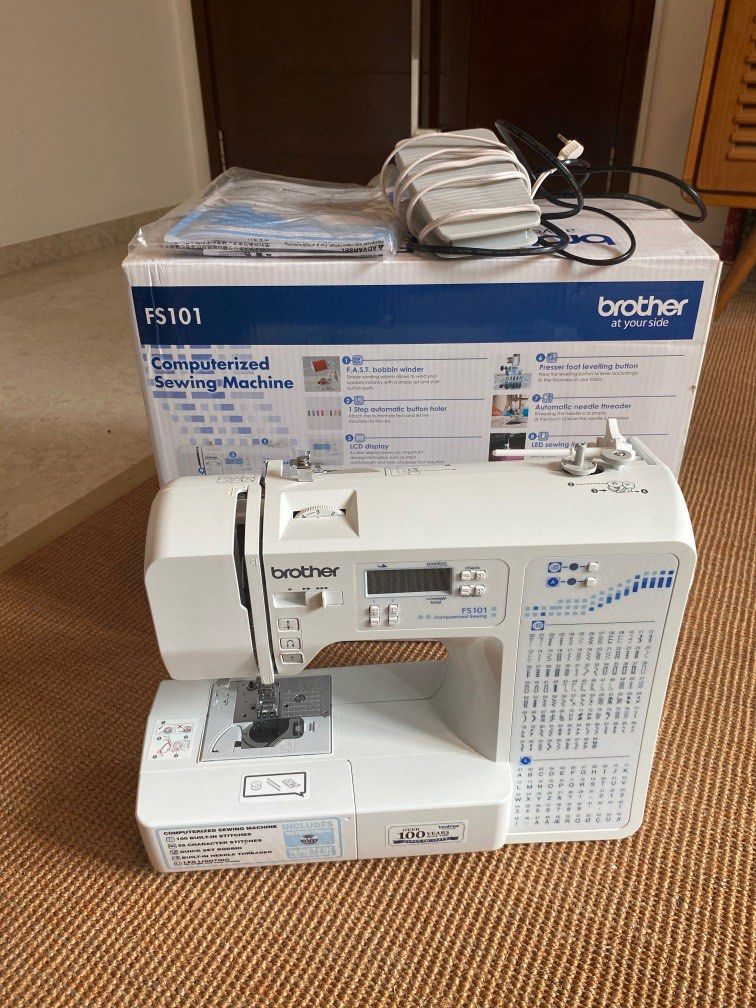 Brother FS101 computerized sewing machine, Hobbies & Toys, Stationery