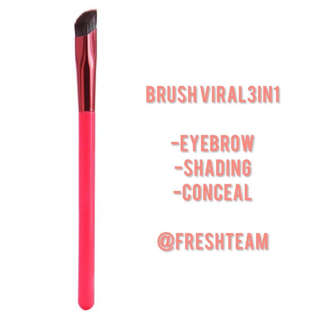 BRUSH VIRAL 3IN1, Beauty & Personal Care, Face, Makeup on Carousell