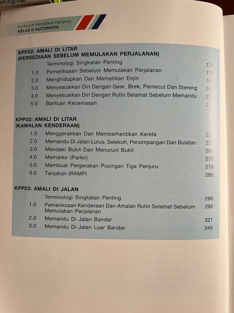 Buku teks lesen memandu DA, Hobbies & Toys, Books & Magazines