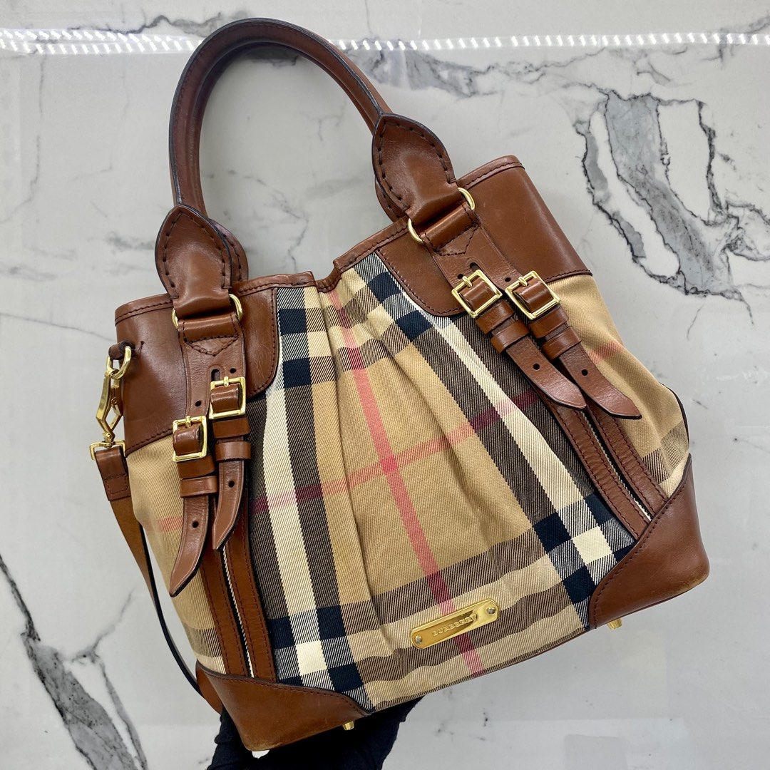 Authentic Burberry Bag (with stains), Women's Fashion, Bags & Wallets, Tote  Bags on Carousell