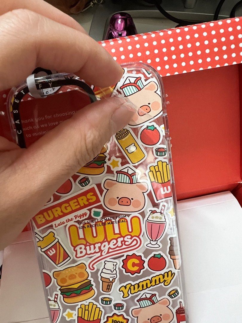 Lulu豬 x Casetify iphone 14 pro max 原廠殼 有QR code認證 100全新 Carousell
