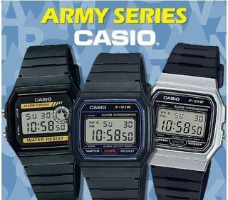Casio military deals style watches