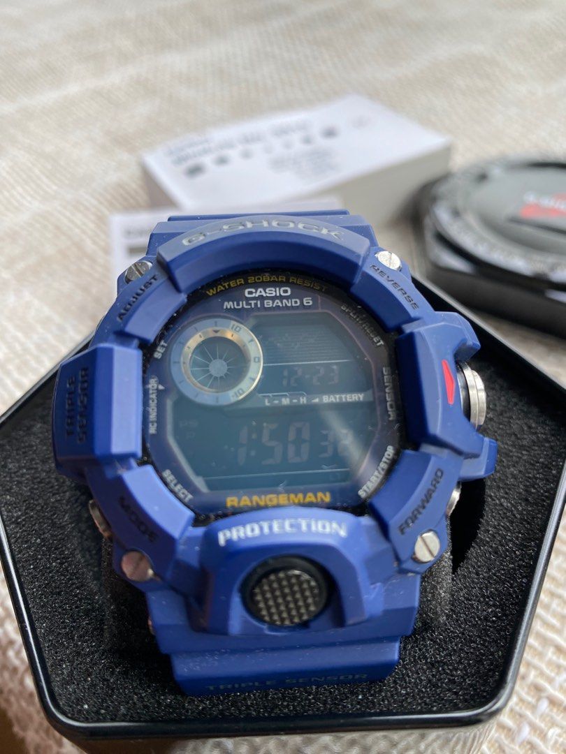 Casio G Shock Rangeman Navy Mod