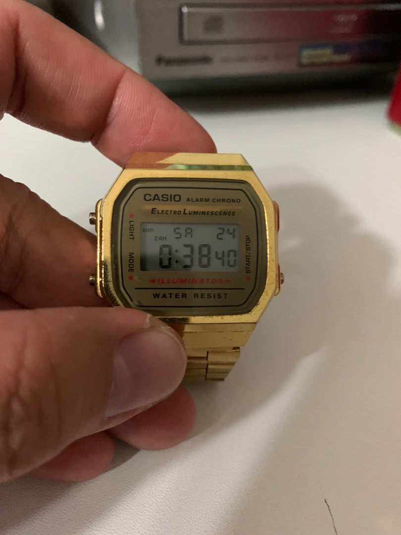 Casio Watch Classic Gold Women s Fashion Watches Accessories