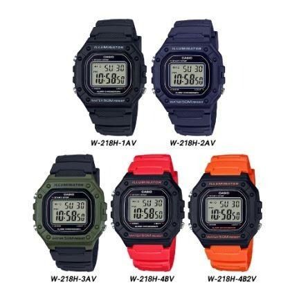 Casio Youth Digital Watch W 218H Series Men s Fashion Watches