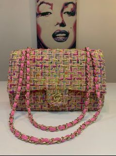 C.H.A.N.E.L Tweed in Beautiful Pink
