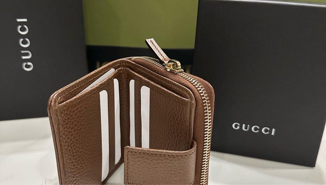Black Friday Sale Gucci Bifold Classic wallet Brown Women s