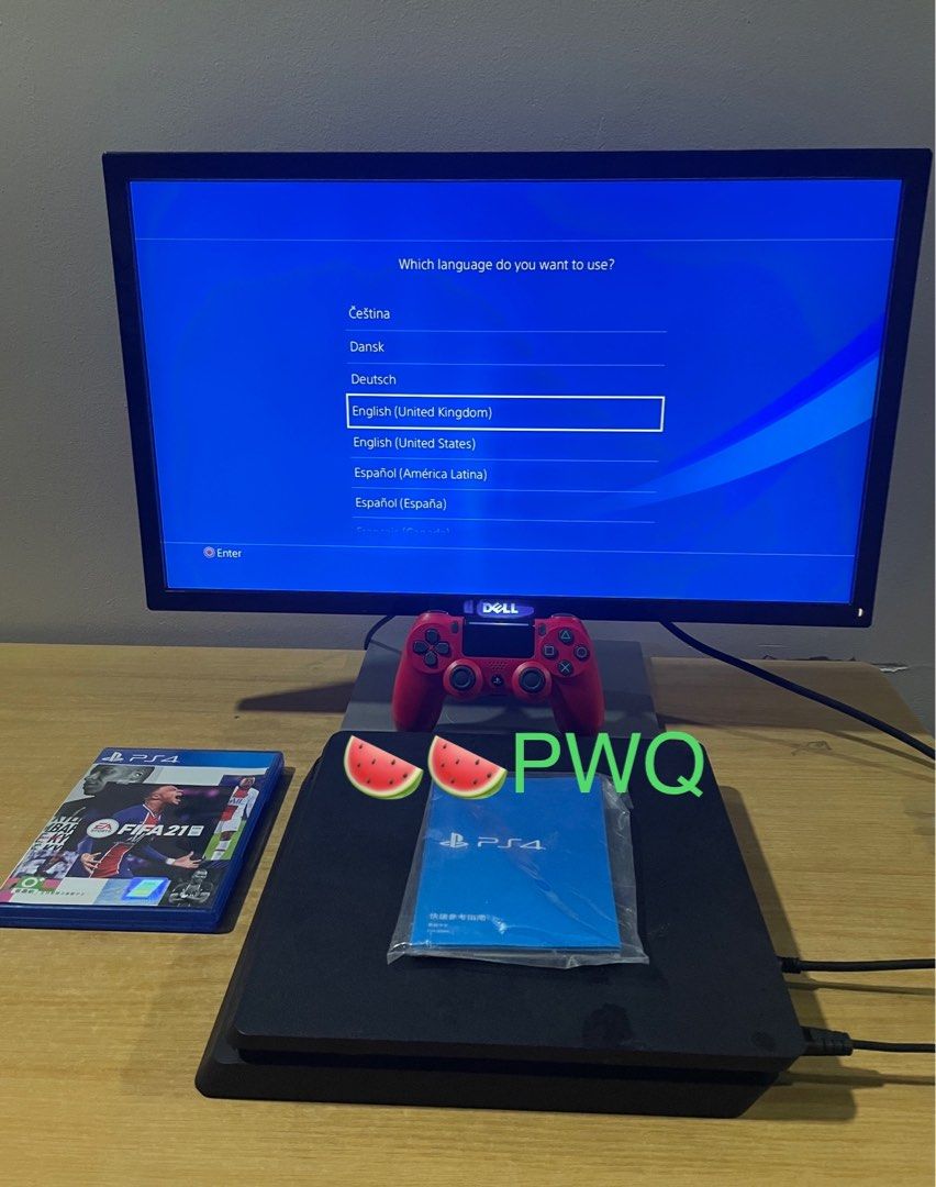 ?Christmas Sale PS4 Slim + Dell 24 Inch Full HD monitor + Free 