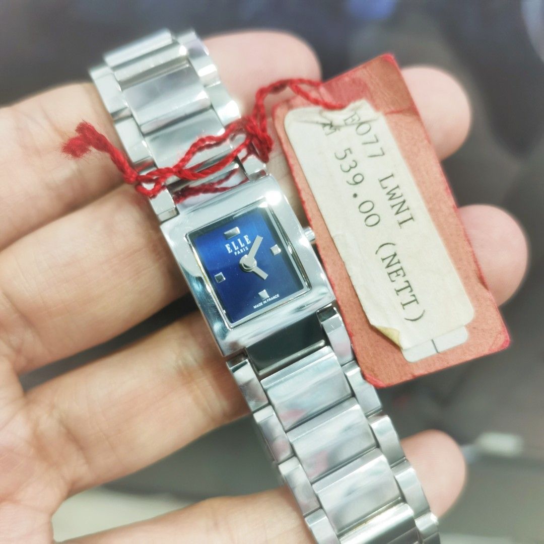 CLEARANCE ELLE Watch Square Jam Petak Small Size Women s Fashion