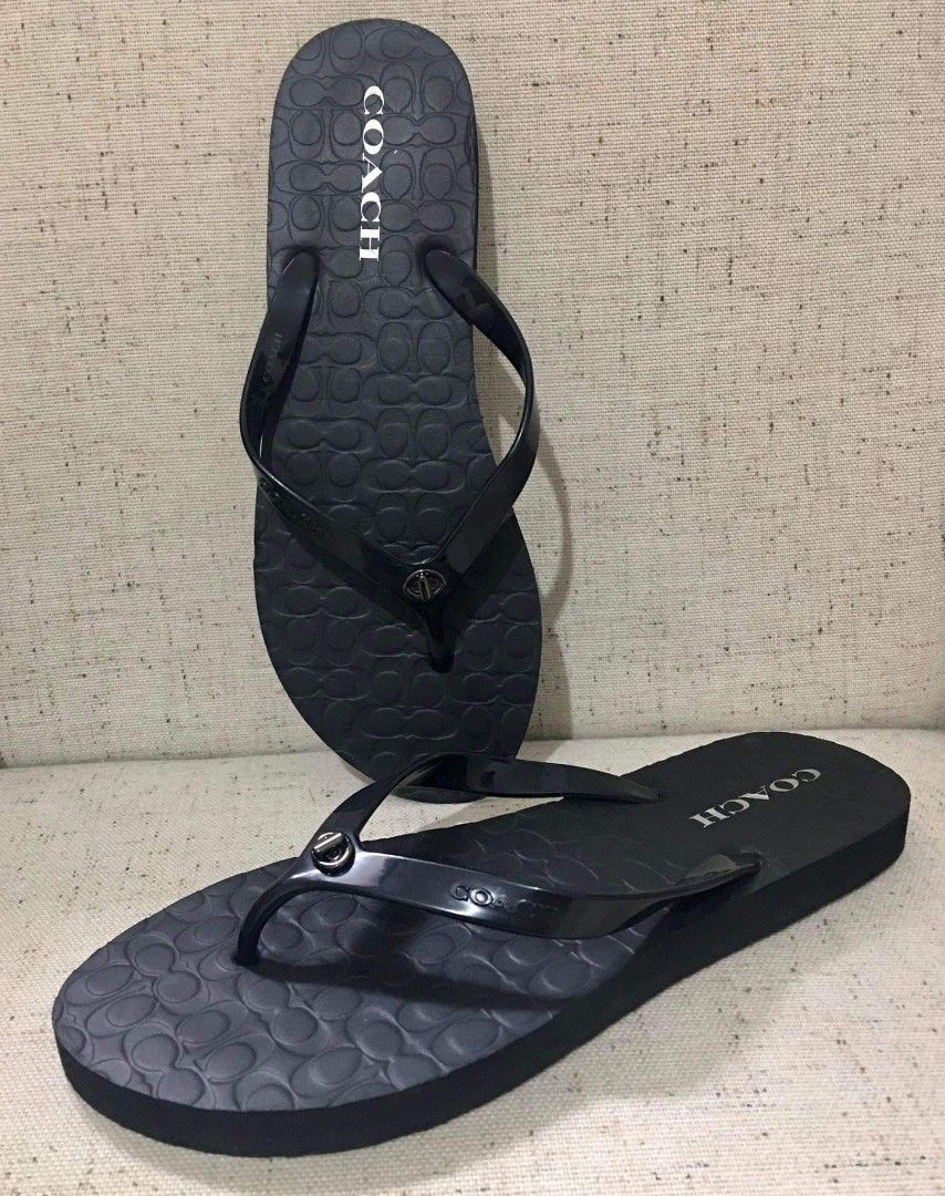 Coach flip flops Women s Fashion Footwear Slippers and slides