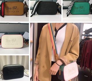 Coach Jes Crossbody Bag ♧White♧, Luxury, Bags & Wallets on Carousell