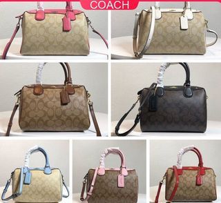 Authentic Coach large medium Bennett - signature browm, Women's Fashion,  Bags & Wallets, Cross-body Bags on Carousell