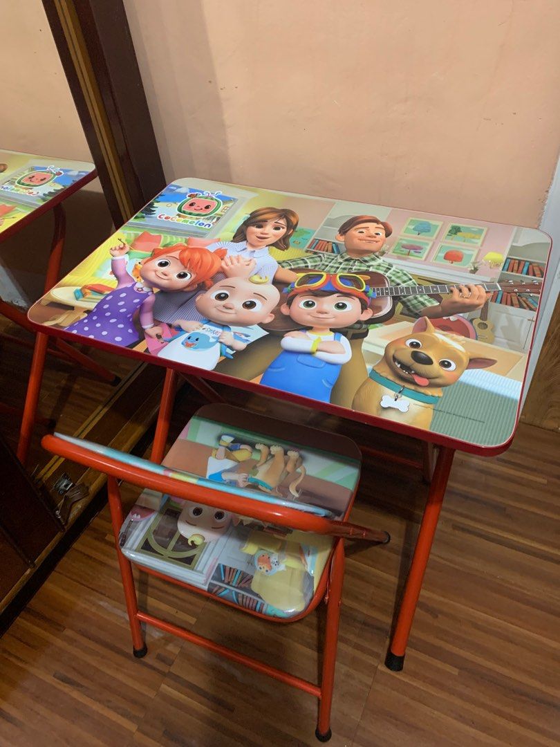 Cocomelon table and 2025 chair set