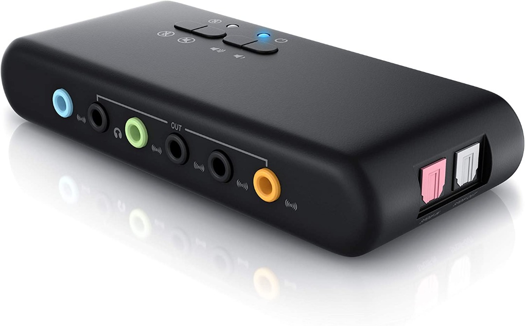 CSL USB 7.1 external sound card 8channel 7.1 Channel USB Soundbox