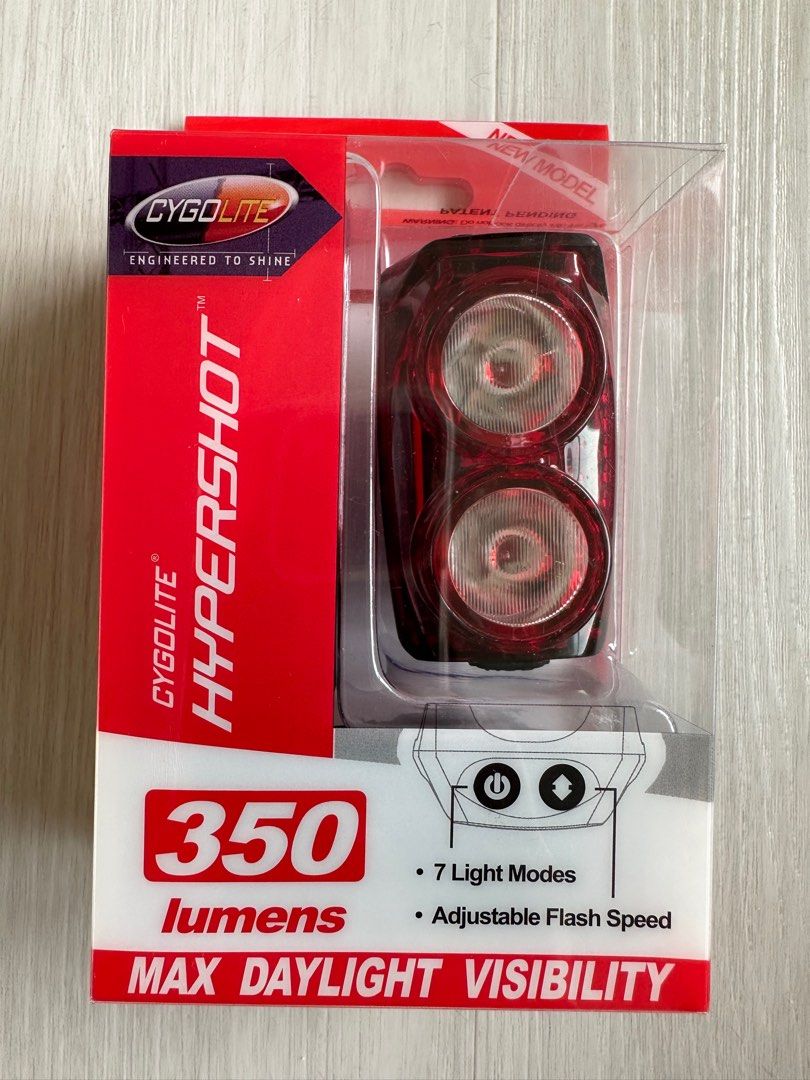 Cygolite Hypershot 350 Lumens Bicycle Rear Light Heavily Discounted with issue